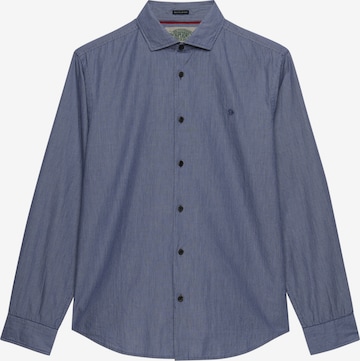 Superdry & Co Overhemd in Blauw: voorkant