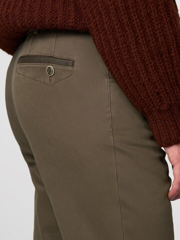 MEYER Slimfit Chino 'Dublin' in Grijs