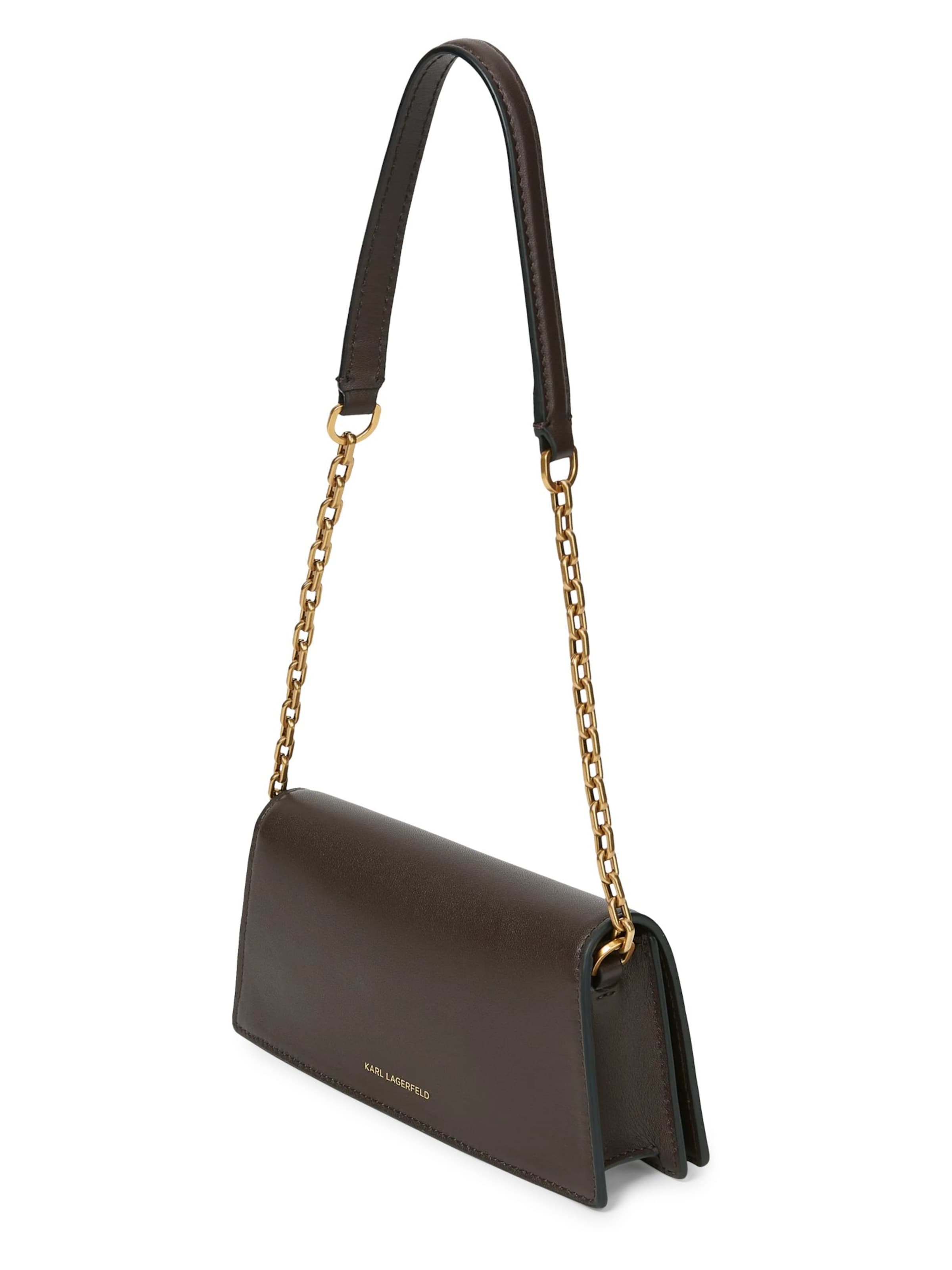 Karl Lagerfeld Schultertasche in Braun