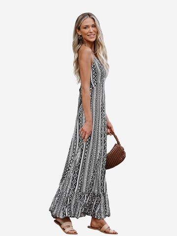 Cupshe Beach Dress in Black