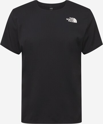 melns THE NORTH FACE Sporta krekls 'SUNRISER': no priekšpuses