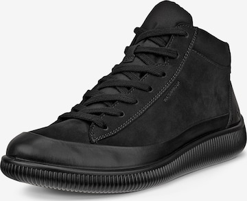 ECCO Schnürstiefelette in Schwarz: Vorderseite