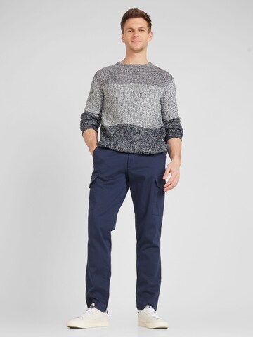 Regular Pantalon cargo 'OLLIE BOWIE' JACK & JONES en bleu