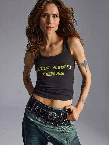 Grimelange Top 'Athlete' in Grey: front