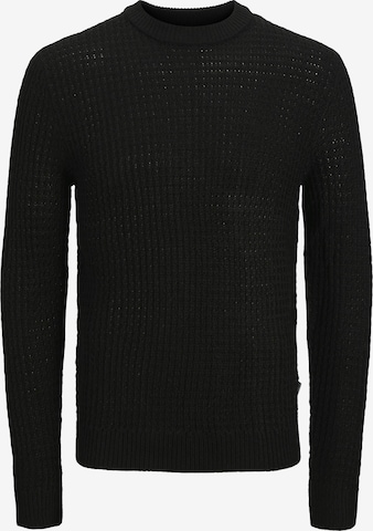 Pull-over 'JREBFRAME' JJ Rebel en noir : devant