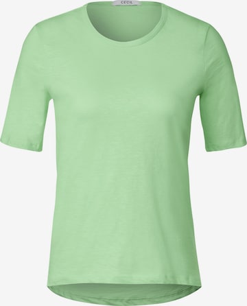 CECIL Shirt in Groen: voorkant