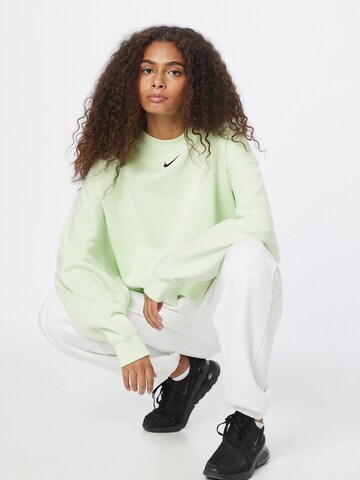 Nike Sportswear Mikina - Zelená