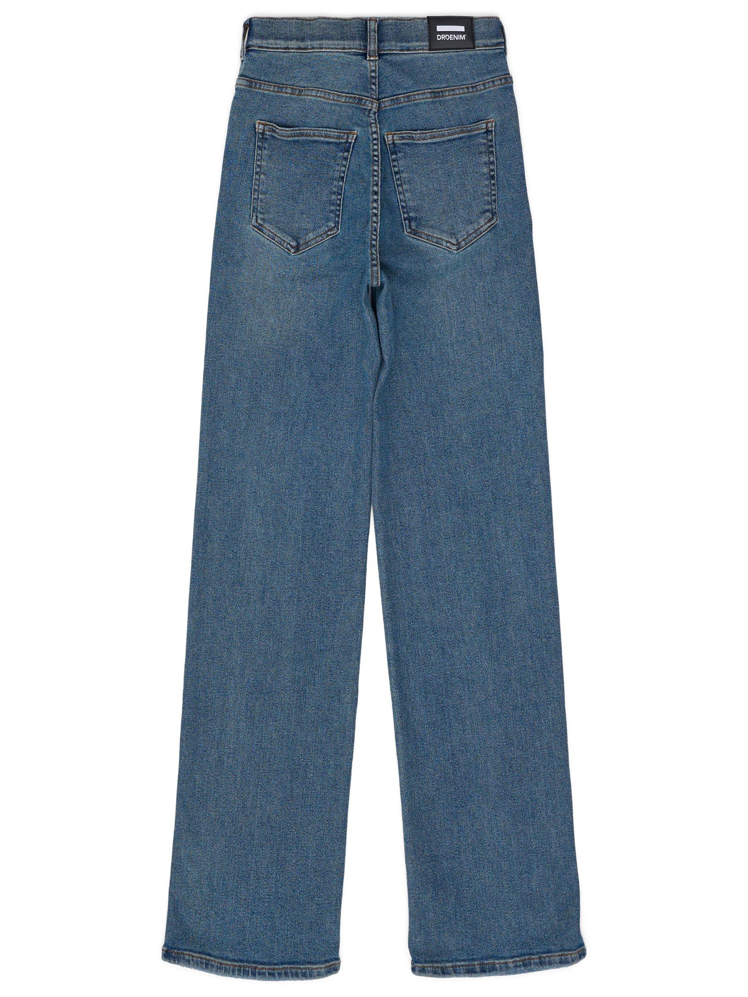 Dr. Denim Slimfit Jeans 'Moxy High Straight'‌‌‌‌‌‌ in Blau