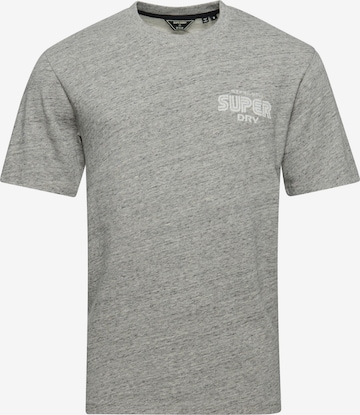 Superdry - Camiseta en gris: frente