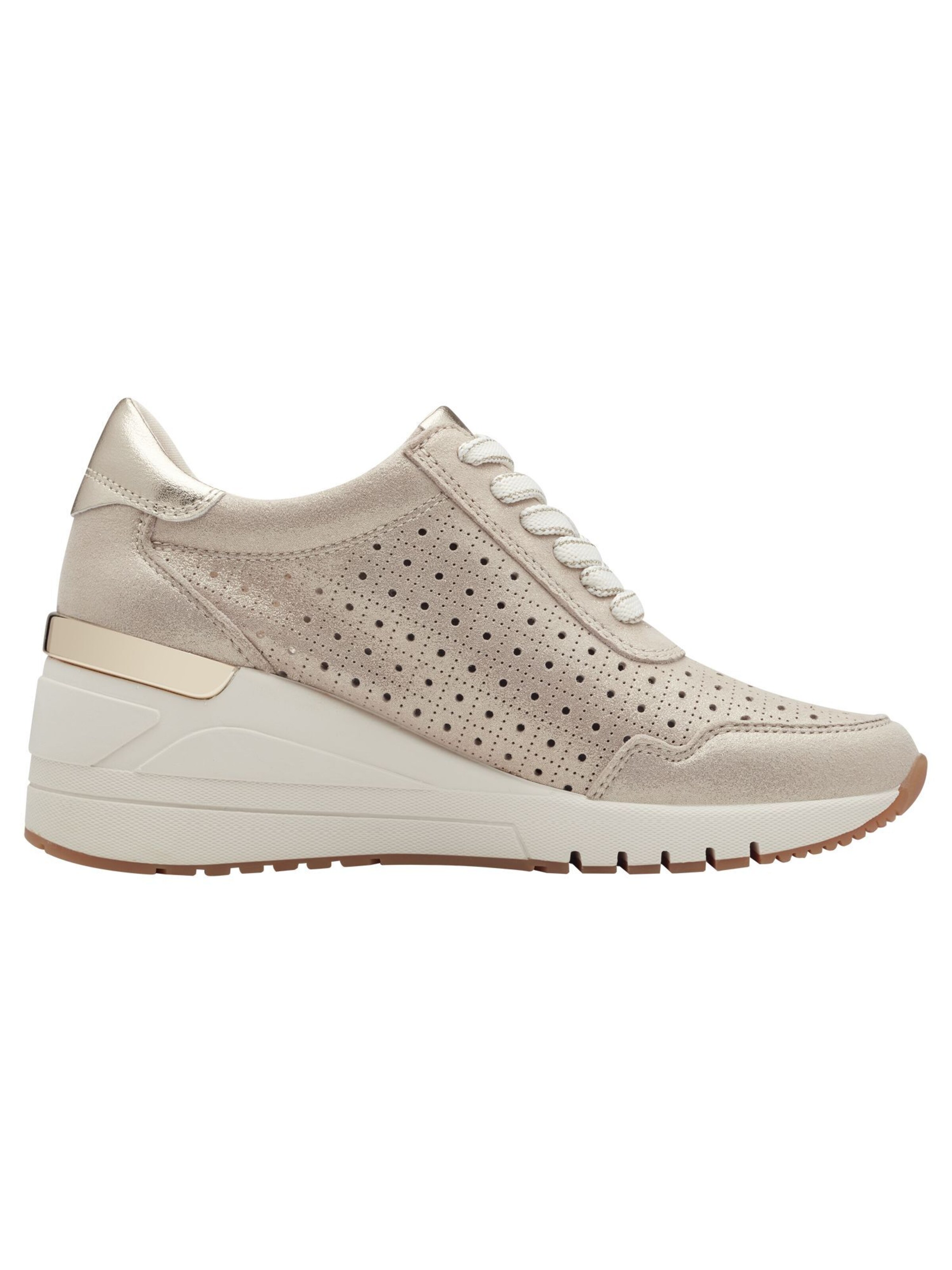 MARCO TOZZI Platform trainers in Silver