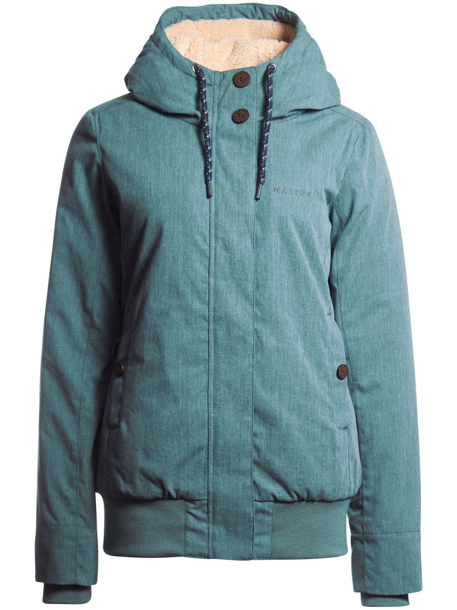 Odzież Plus size mazine Kurtka zimowa Chelsey Jacket w kolorze Zielonym 
