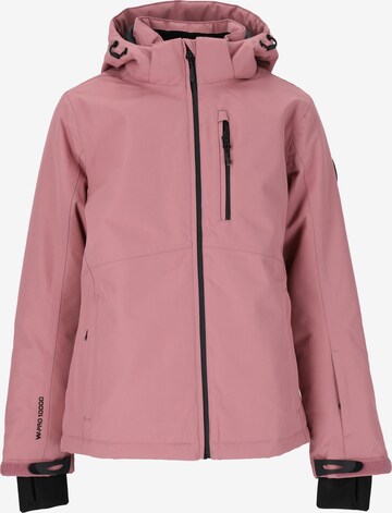 Whistler Outdoor jacket 'Gigi' in Pink: front