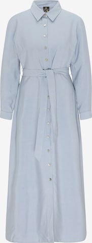 DreiMaster Klassik Shirt Dress in Blue: front