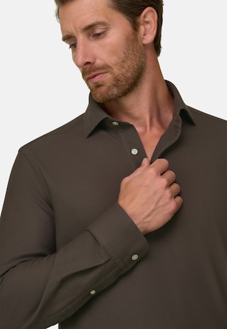 Boggi Milano Shirt 'Sakura' in Brown