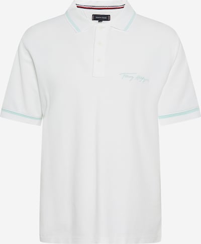 TOMMY HILFIGER Poloshirt in mint / weiß, Produktansicht