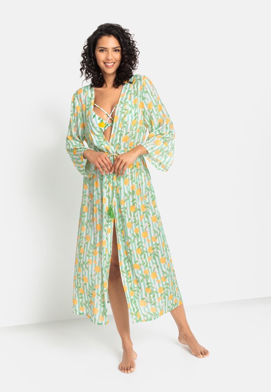 BUFFALO Kimono in Mixed Colors