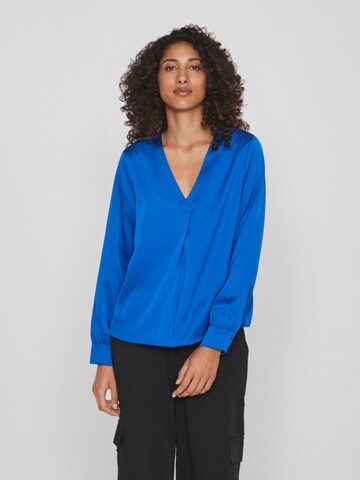 VILA Blouse in Blue: front