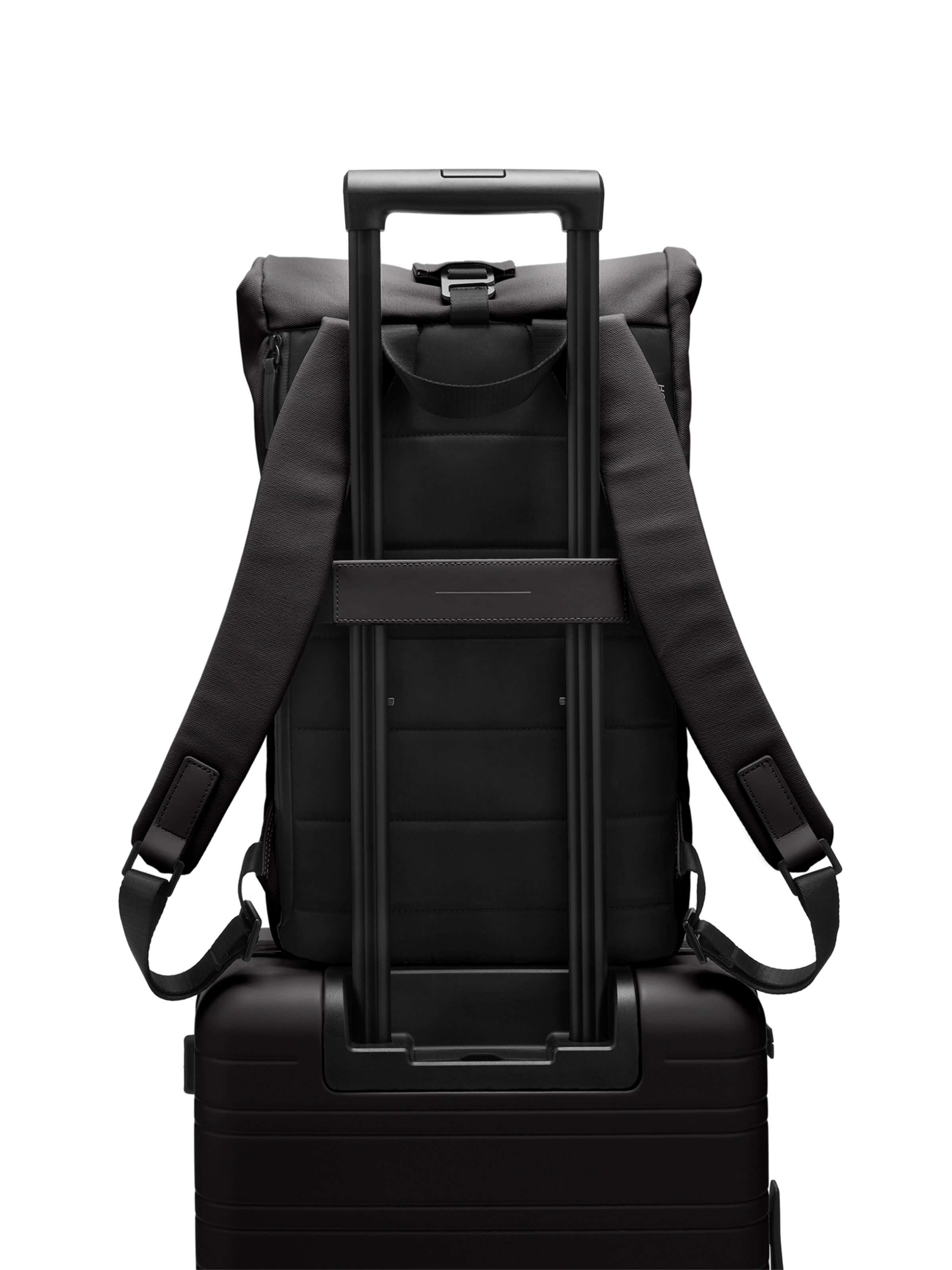 Horizn Studios Rucksack 'SoFo Rolltop X' in Schwarz