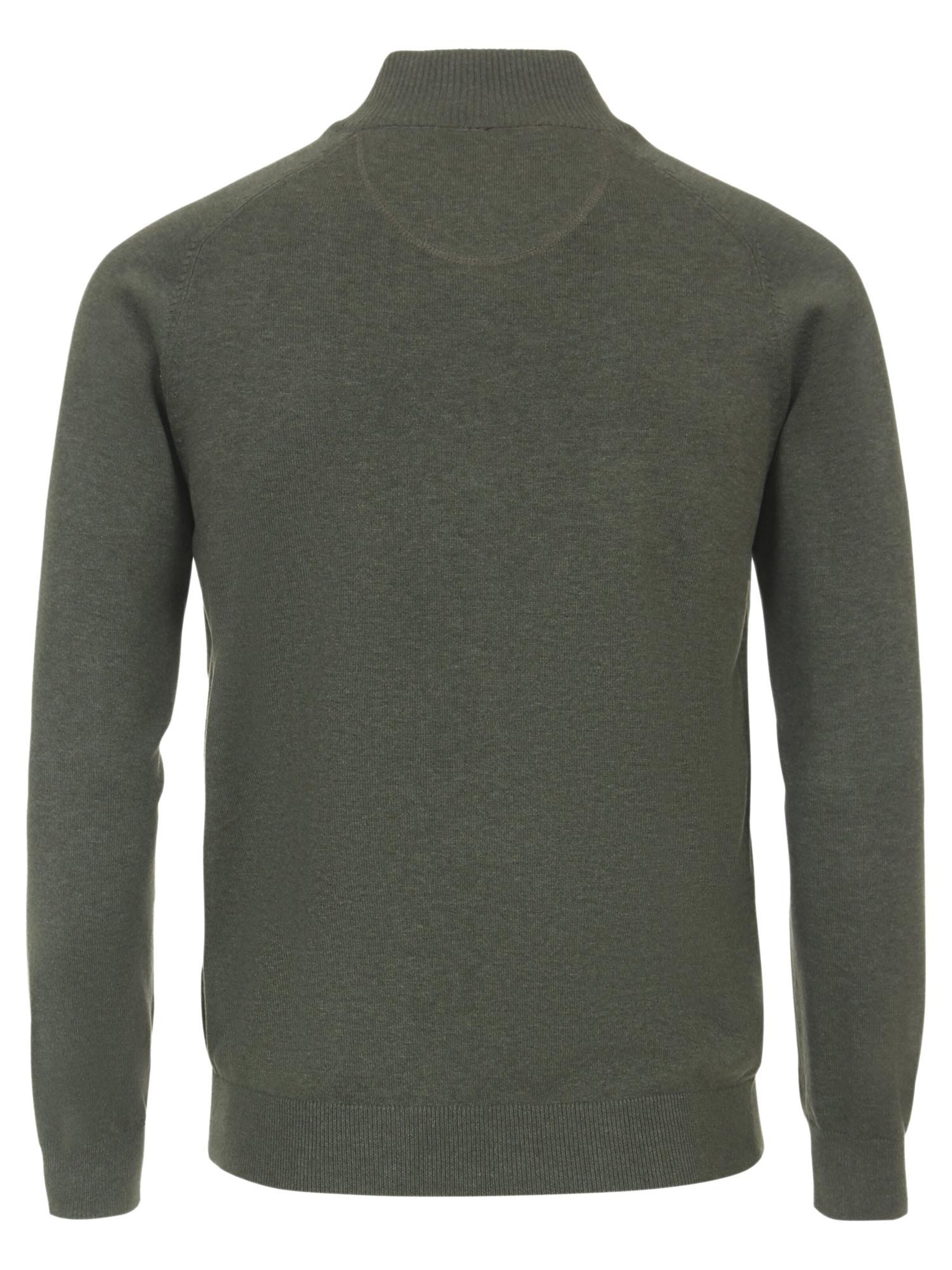 CASAMODA Knit Cardigan 'Basic' in Green