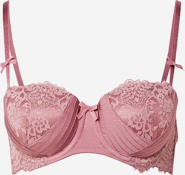 Hunkemöller Balconette Rintaliivi 'Odette' värissä lila: edessä