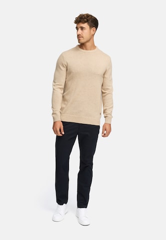 INDICODE JEANS Trui 'INMargous' in Beige