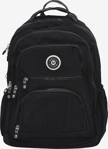 Mindesa Backpack in Black: front