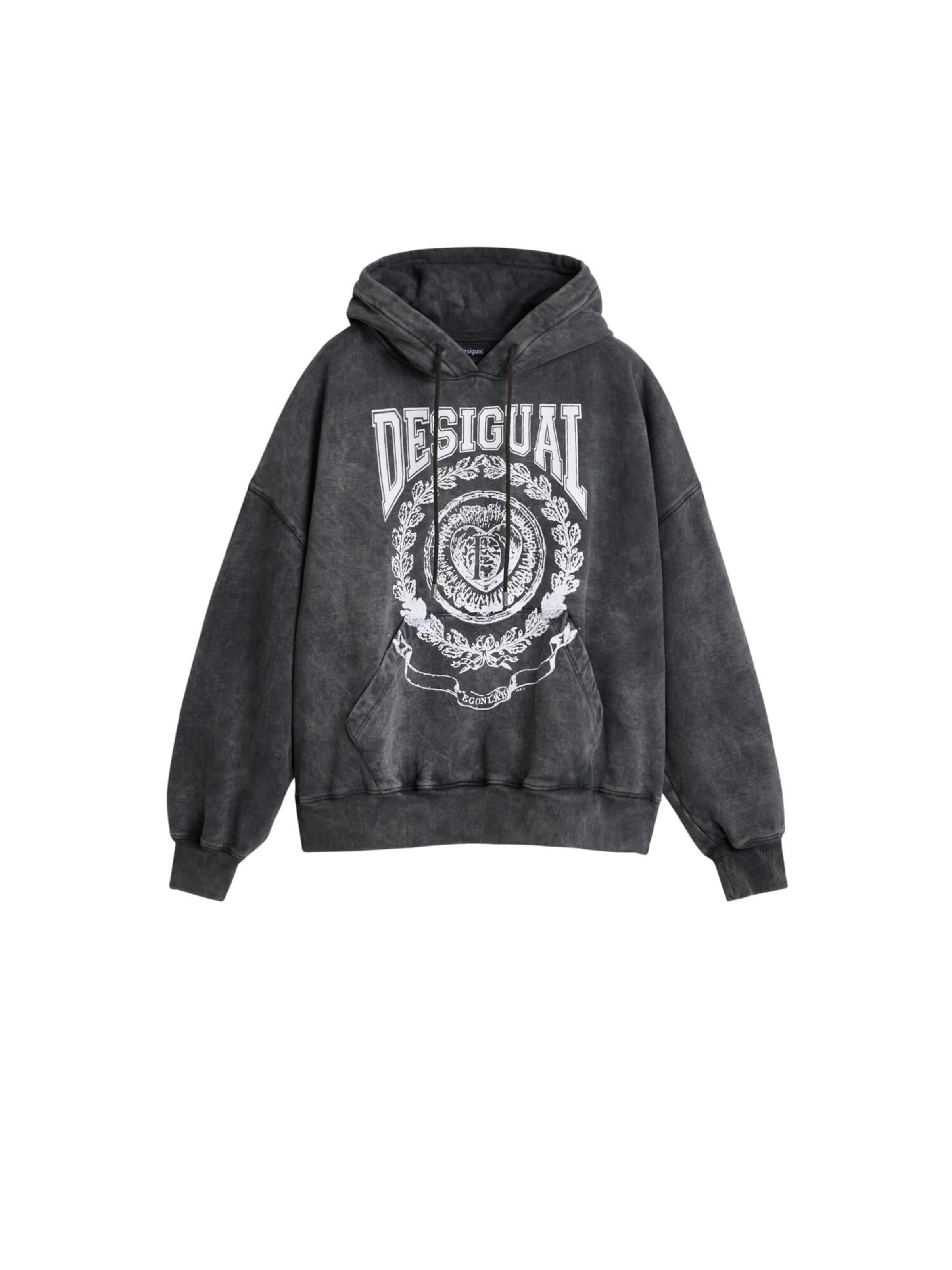 Desigual Mikina – černá: přední strana