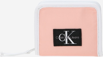 Calvin Klein Jeans Portmonetka w kolorze różowy: przód