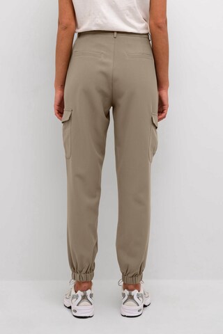 Kaffe Tapered Cargobroek 'Emma' in Beige