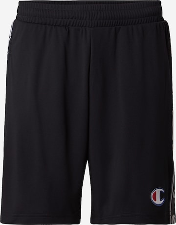 Pantalon Champion Authentic Athletic Apparel en noir : devant