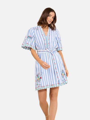 love & roses Рокля в синьо: отпред