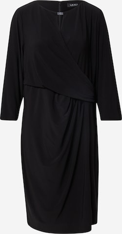 Robe-chemise 'CARLONDA' Lauren Ralph Lauren en noir : devant