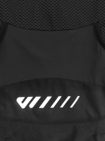 WULIBIKE - Ropa deportiva 'Wulibike Triathlon-Einteiler Herren Kurzarm, schwarz, mit Polster, eng anliegend' en negro