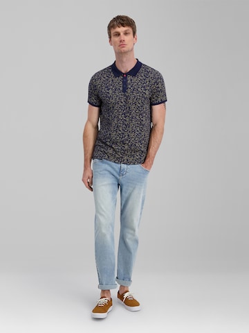 TIMEZONE Shirt 'Print' in Blue
