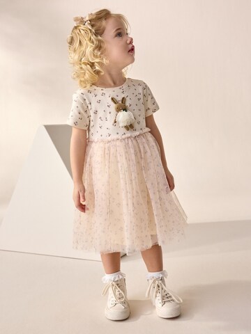 Next Jurk in Beige: voorkant
