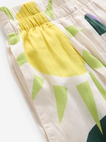 Wide Leg Pantalon Next en blanc