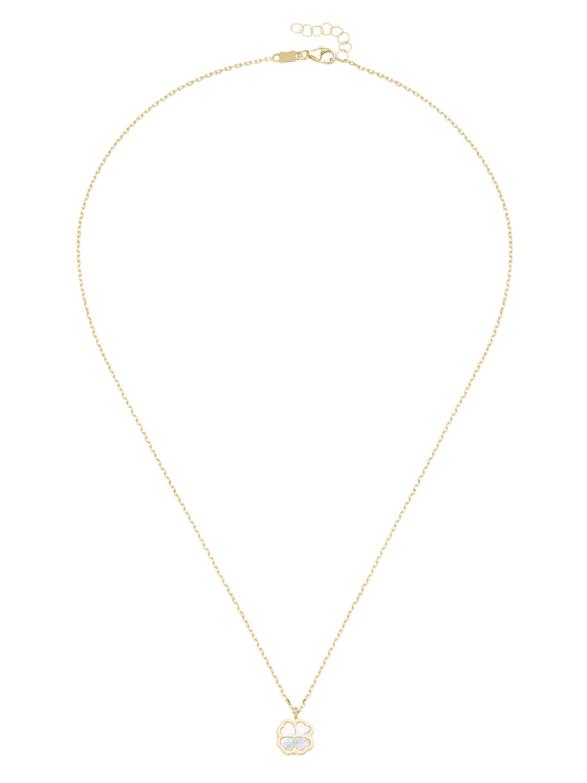 Collana di Luigi Merano in bianco: frontale