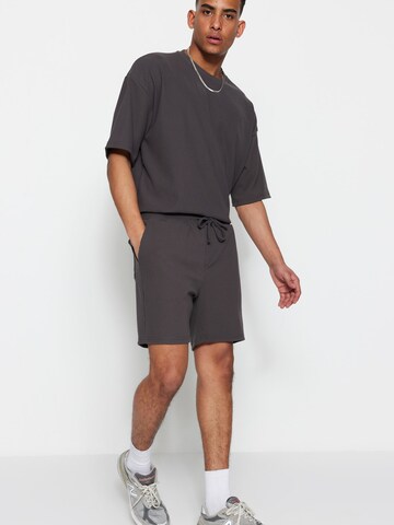 Trendyol - regular Pantalón en gris