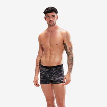 SPEEDO Athletic Swim Trunks 'Valmilton' in Black