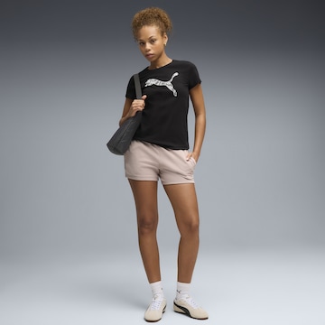 Regular Pantalon de sport 'Essentials' PUMA en beige