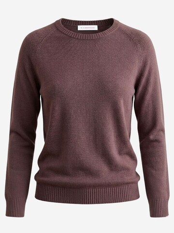 Il Lanificio Sweater in Brown: front