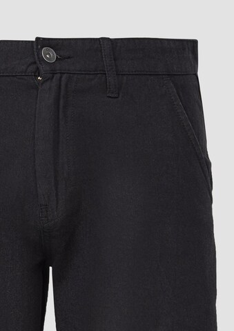 QS Regular Trousers 'John' in Black