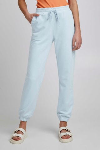 The Jogg Concept Tapered Broek in Blauw: voorkant