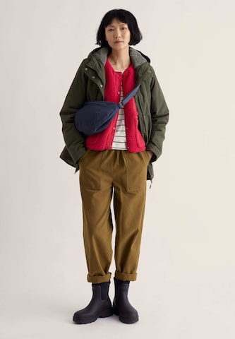 Gilet 'Penpol' di Seasalt Cornwall in rosso