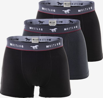 MUSTANG Boxer shorts in Grey: front