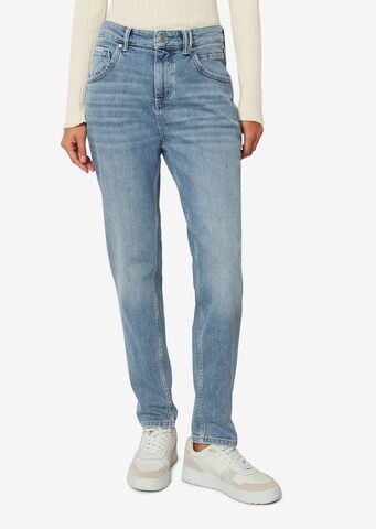 Marc O'Polo DENIM Loosefit Jeans in Blauw: voorkant