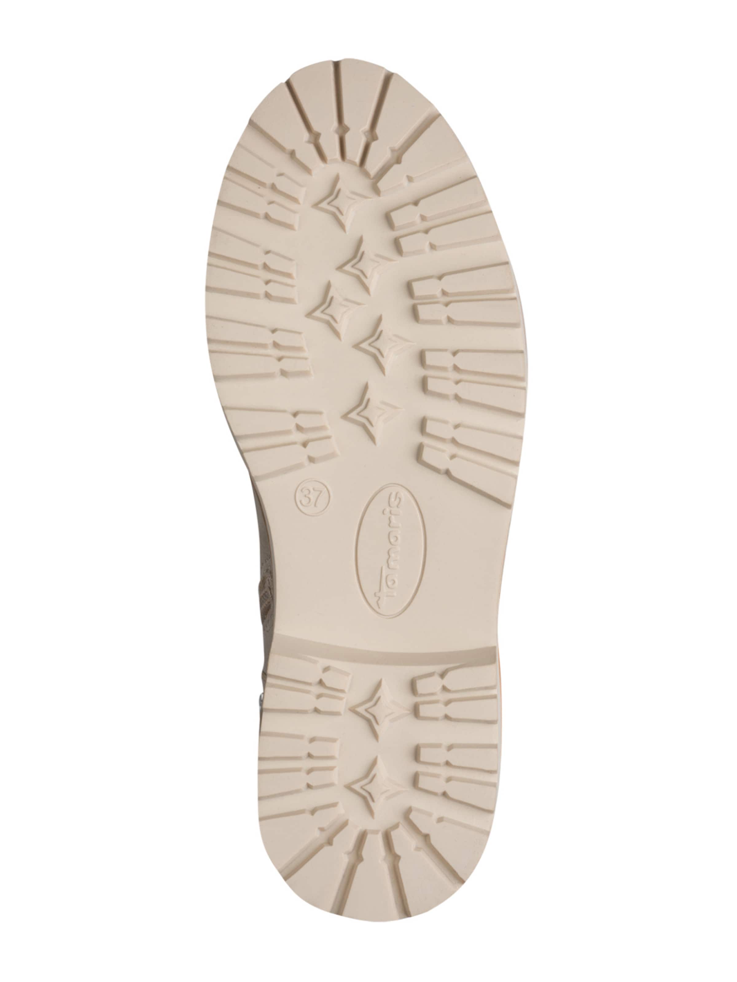 Bottines à lacets Tamaris en beige