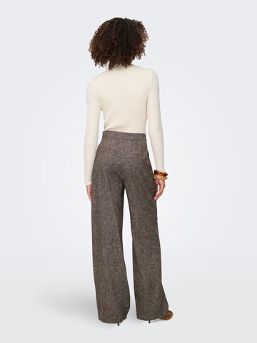 Wide leg Pantaloni 'ONLBEKKA' di ONLY in marrone