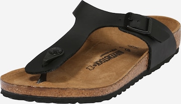 juoda BIRKENSTOCK Atviri batai 'Gizeh': priekis