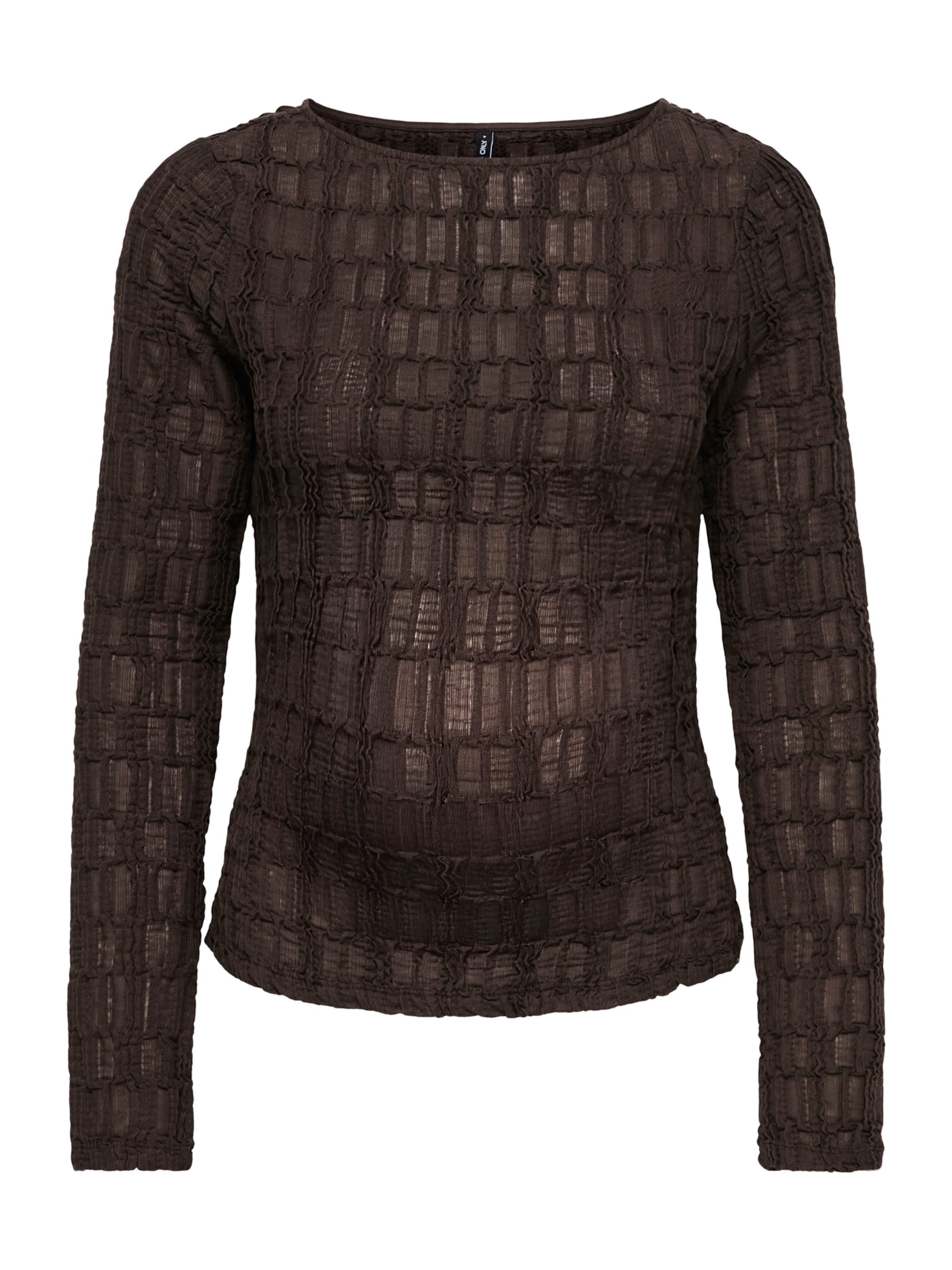 Only Maternity T-shirt 'OLMJade' i brun